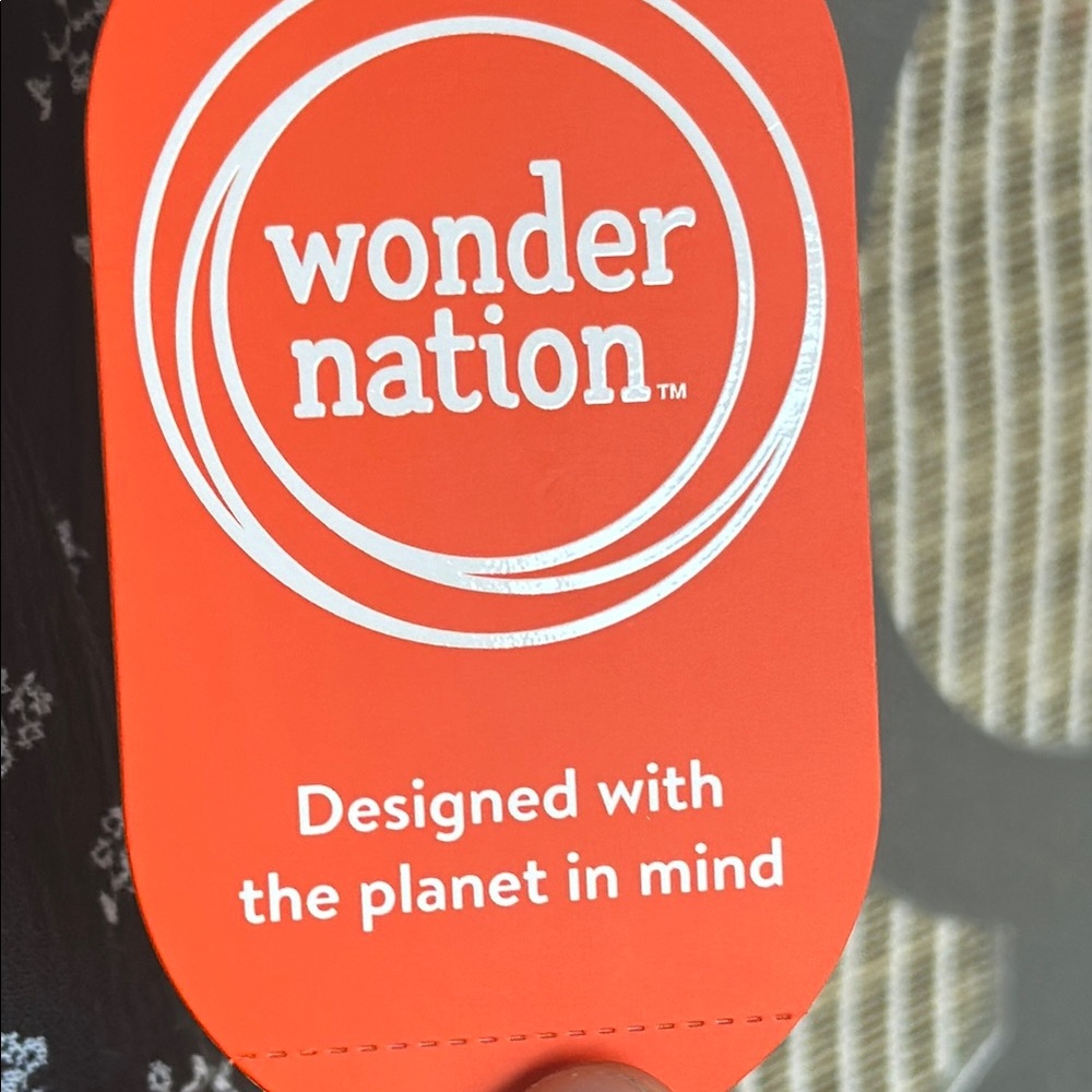 NWT Wonder Nation Black Floral kids Skirt - Picture 2 of 8